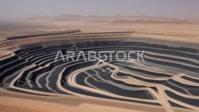 مناجم الفحم الطبيعي العربية، مناطق التنقيب عن الثروات الباطنية، الطبيعة الصخرية وتضاريس السلاسل الجبلية، المرتفعات وقمم الجبال في المملكة العربية السعودية, كميات ضخمة من إنتاج الفحم الوطني