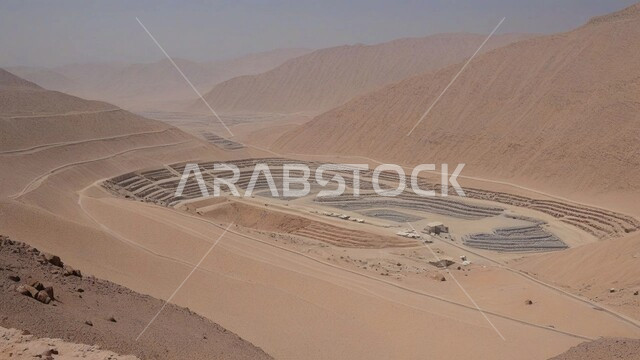 مناطق التنقيب عن الثروات الباطنية، الطبيعة الصخرية وتضاريس السلاسل الجبلية، المرتفعات وقمم الجبال في المملكة العربية السعودية, كميات ضخمة من إنتاج الفحم الوطني، مناجم الفحم الطبيعي العربية
