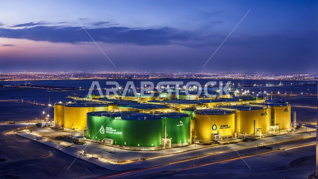 المنشآت الصناعية الضخمة المضيئة، جودة معامل ومعدات إنتاج البترول, شركات النفط في المملكة العربية السعودية, المشاريع البتروكيماوية المساهمة في نهضة الاقتصاد الوطني السعودي، صناعات المعادن والكيميائيات