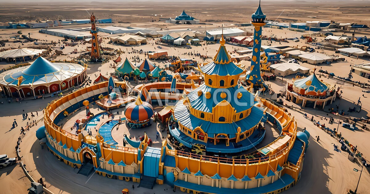 Popular tourist attractions and landmarks, Cartoon-themed amusement ...