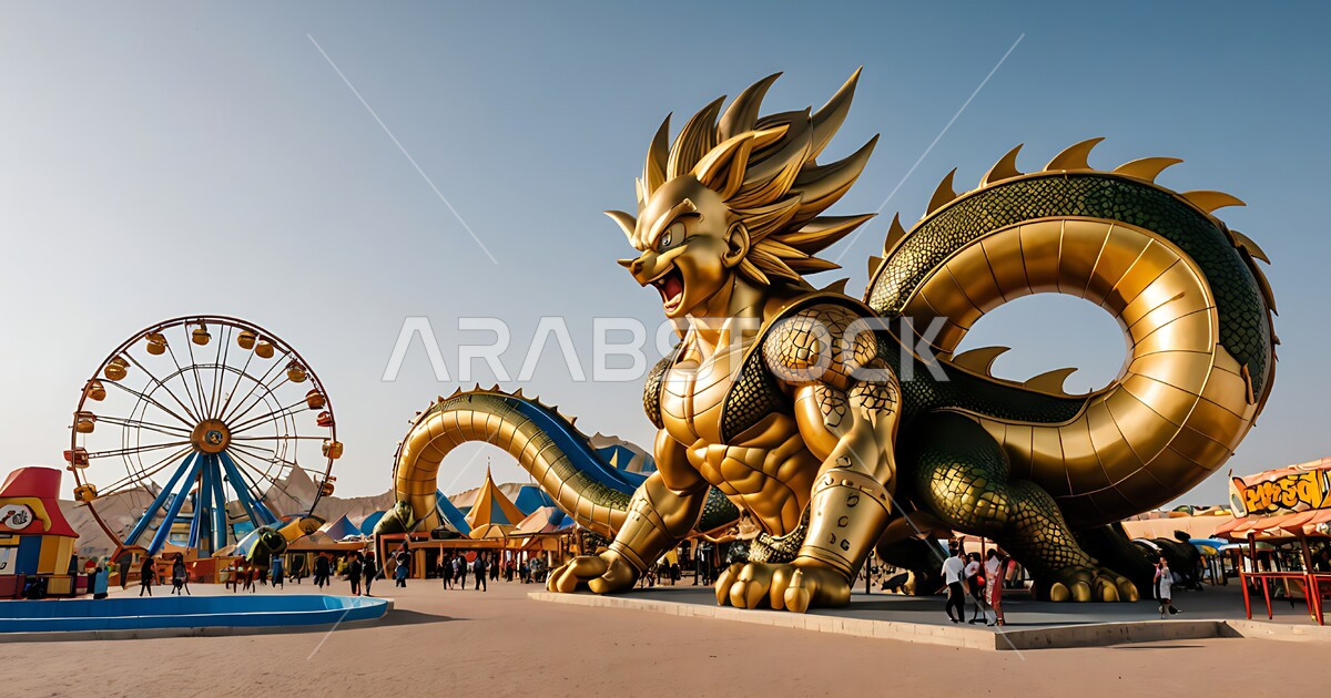 Cartoon Character Inspired Park, Fun Activities in Saudi Arabia Parks ...