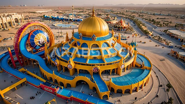 ملاهي دراغون بول في مدينة القدية نهاراً, المعالم و الأماكن السياحية المشهورة, منتزه مستوحى من شخصيات كرتونية, الفعاليات المسلية في منتزهات المملكة العربية السعودية, الأنشطة الترفيهية الممتعة للأطفال, جذب و استقطاب السياح من أنحاء العالم