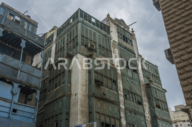 المباني الأثرية في البلد التاريخي في السعودية، التصميم العربي الاسلامي القديم، الفن الهندسي المعماري للأبنية، المعالم التاريخية في جدة، السياحة في المملكة