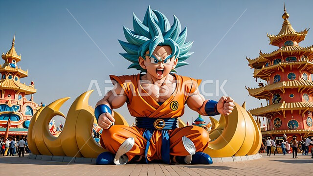 منتزه مستوحى من شخصيات كرتونية و برامج الانمي الشهيرة, مدينة ملاهي دراغون بول في القدية في وقت النهار, الأنشطة الترفيهية المسلية في المنتزهات, الفعاليات المميزة و الممتعة للأطفال, الاماكن السياحية المشهورة في المملكة العربية السعودية