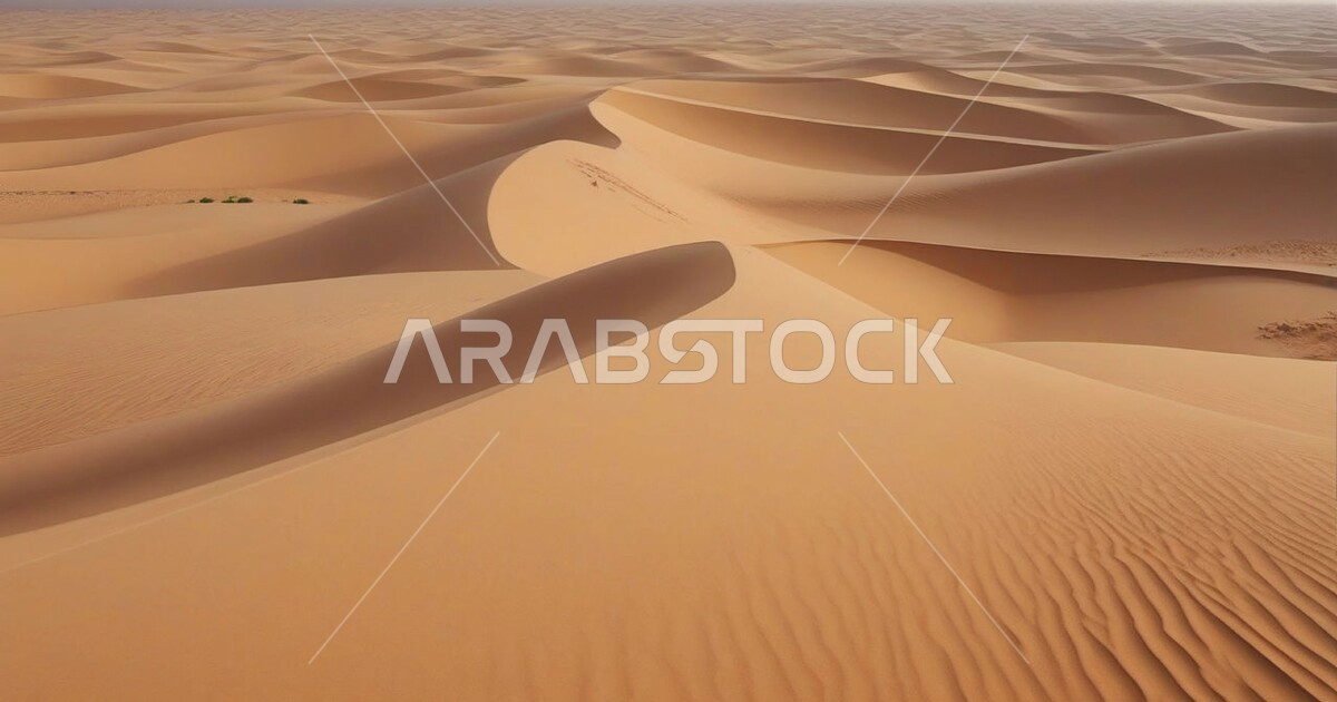 مناطق البادية والبيئة الطبيعية الصحراوية في وقت النهار, المرتفعات و ...