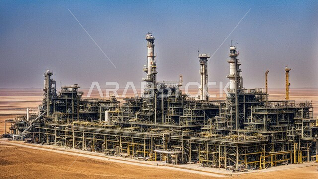 هندسات ومعدات صناعية، صناعات ومشاريع بيتروكيماوية، خطوط الأنابيب والكابلات الفولاذية، مصنع تكرير النفط والغاز في المنطقة الصناعية، مستودعات ضخمة و كبيرة، مصانع ومعامل في المملكة العربية السعودية
