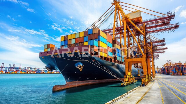 بيع وتجارة السلع والمنتجات المحلية عبر السفن في البحار، ميناء شحن البضائع و الحاويات التجارية، استلام ونقل كونتينرات التخزين عبر الاقتصاد البحري, تصدير وإستيراد البضاعة في المملكة العربية السعودية من خلال استخدام الوسائل المتطورة الحديثه