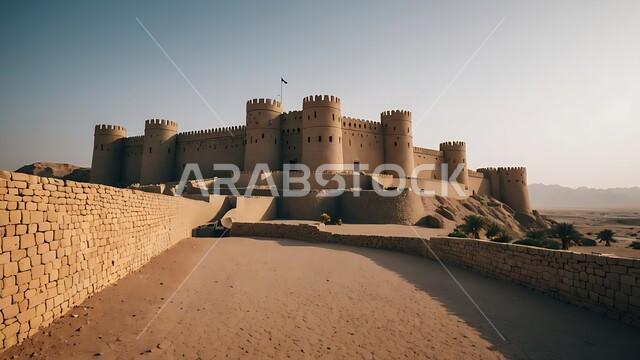 الحضارة التاريخية في الرياض  ،  متحف قصر المصمك التاريخي في مدينة الرياض في المملكة العربية ،أماكن ومعالم أثرية سياحية في السعودية، الهندسة المعمارية والمباني الطينية القديمة من التراث القديم