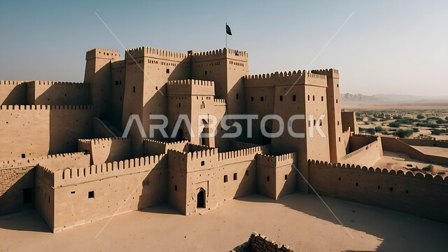 أماكن ومعالم أثرية سياحية في السعودية، الهندسة المعمارية والمباني الطينية القديمة من التراث القديم ،  متحف قصر المصمك التاريخي في مدينة الرياض في المملكة العربية ، الحضارة التاريخية في الرياض.