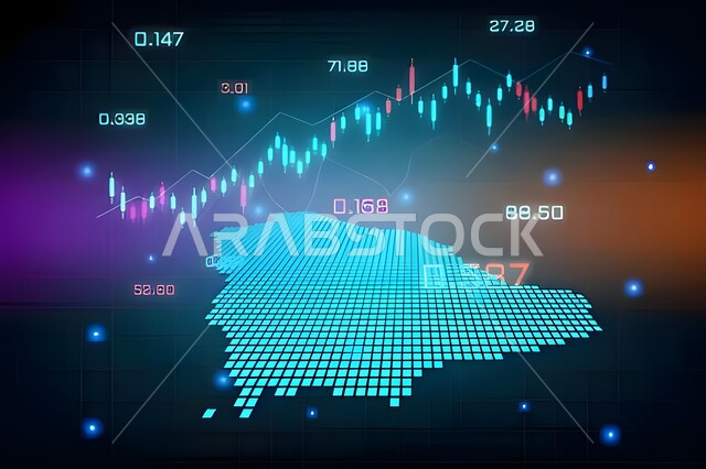 تحقيق التطور والنمو, الاحتفال في اليوم الوطني, الذكاء الإصطناعي والتقدم الرقمي التكنولوجي، خريطة المملكة العربية السعودية بالتقنية الهولوجرامية