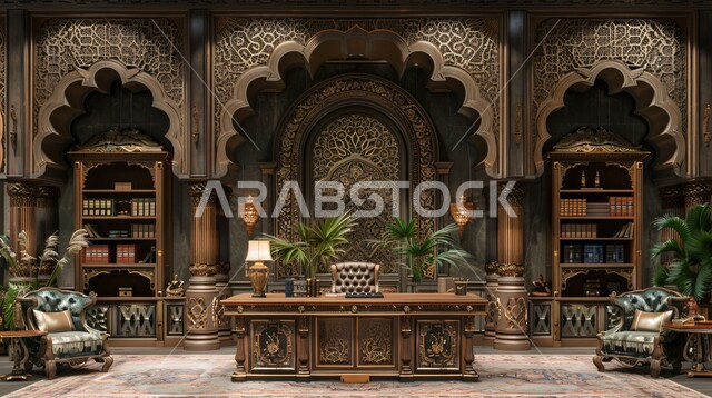  التحف والاكسسوارات الفاخرة، تصاميم داخلية راقية على الطراز الحديث, ديكورات فخمة لمكاتب شركات المملكة العربية السعودية, تجهيزات مكتبية حديثة بأثاث أنيق ومميز