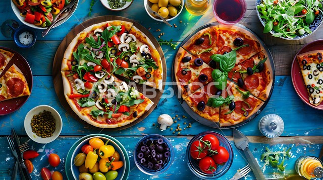 طريقة تحضير وتقديم الفطائر في مطاعم المملكة العربية السعودية، المعجنات والمخبوزات الشهية الطازجة، وجبة ذات قيمة غذائية عالية، أطباق من المأكولات التقليدية الشعبية، وصفات طعام صحية ولذيذة،