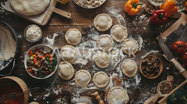 How to make delicious homemade empanadas step by step, a meal with a high nutritional value, the arts of presentation in restaurants and kitchens in the Kingdom of Saudi Arabia, dishes from popular traditional Arabic cuisine, and healthy delicious food recipes.