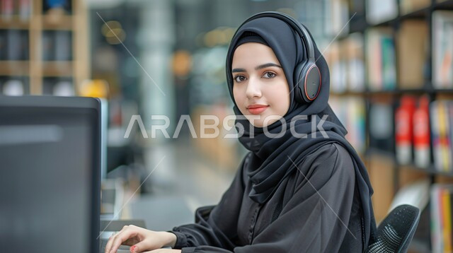 متابعة وتطوير العمل, إمراه عربيه سعوديه خليجيه, العمل في خدمة العملاء في شركه, استعلامات واستفسارات و الاجابه على اسئلة العملاء, اجراء اتصال فيديو من خلال الحاسوب, عقد اجتماع عمل عبر الانترنت