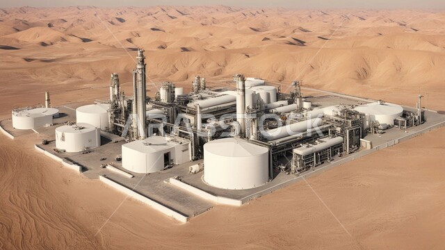 مصافي تكرير النفط والغاز, صناعات ومشاريع بتروكيماوية، مفهوم هندسة البترول في دول الخليج, النهضة بالاقتصاد الوطني السعودي, الأبراج والهياكل المعدنية في الأراضي الصحراوية