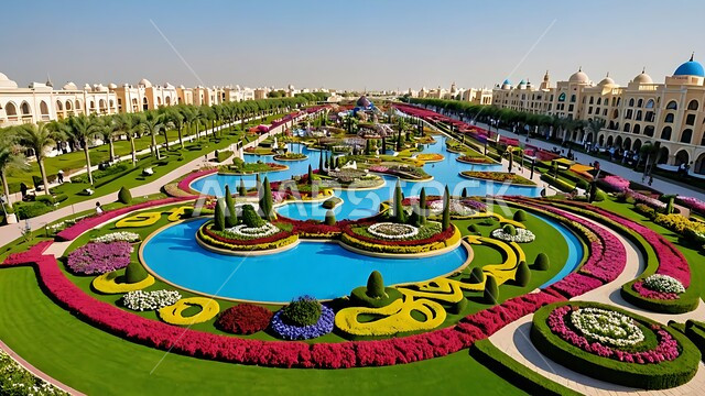 حديقة دبي المعجزة ، الهندسة الزراعية المتميزة في الإمارات العربية المتحدة، الاهتمام بزراعة الازهار والورود في الحدائق العامة، معالم سياحية ترفيهية مشهورة، قضاء اوقات ممتعة في التنزه