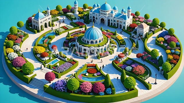 الاهتمام في زراعة الازهار في الحدائق في ميراكل غاردن, التصاميم الهندسية الزراعية المميزة, الاستمتاع بالمناظر الطبيعيه في الحديقة المعجزة في دبي، مقصد السياح من مختلف البلدان, معالم سياحية ترفيهية مشهورة في الامارات العربية المتحدة