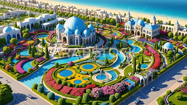 الاهتمام في زراعة الازهار في الحدائق في ميراكل غاردن, التصاميم الهندسية الزراعية المميزة, الاستمتاع بالمناظر الطبيعيه في الحديقة المعجزة في دبي، مقصد السياح من مختلف البلدان, معالم سياحية ترفيهية مشهورة في الامارات العربية المتحدة