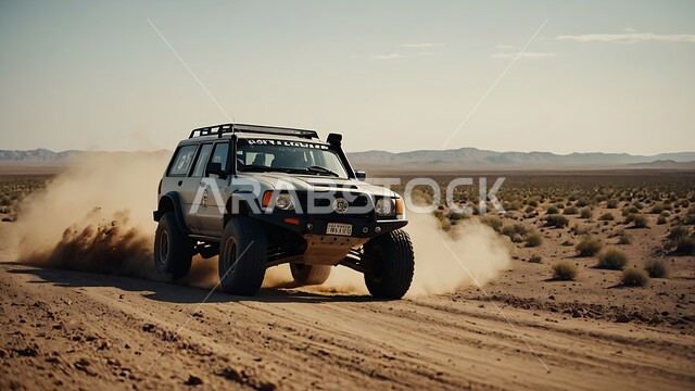 الاستمتاع بممارسة الهوايات والأنشطة الترفيهية في مناطق الصحراء السعودية, نشاط صحراوي ممتع، مغامرة شيقة في البيئة الصحراوية, قيادة سيارة الدفع الرباعي ( التطعيس ) وسط الصحراء, مغامرات سفاري على الكثبان الرملية