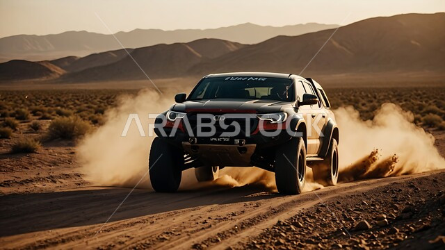 قيادة سيارة الدفع الرباعي ( التطعيس ) وسط الصحراء ، نشاط صحراوي ممتع، مغامرة شيقة في البيئة الصحراوية, مغامرات سفاري على الكثبان الرملية، الاستمتاع بممارسة الهوايات والأنشطة الترفيهية في مناطق الصحراء السعودية