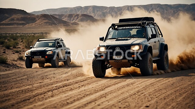 الاستمتاع بممارسة الهوايات والأنشطة الترفيهية في مناطق الصحراء السعودية, نشاط صحراوي ممتع، مغامرة شيقة في البيئة الصحراوية, قيادة سيارة الدفع الرباعي ( التطعيس ) وسط الصحراء, مغامرات سفاري على الكثبان الرملية