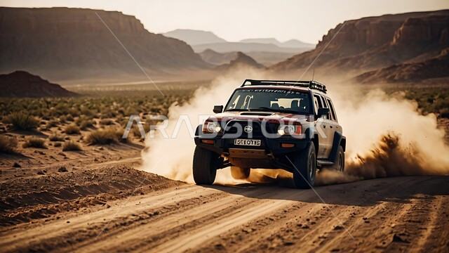 نشاط صحراوي ممتع، مغامرة شيقة في البيئة الصحراوية, قيادة سيارة الدفع الرباعي ( التطعيس ) وسط الصحراء, مغامرات سفاري على الكثبان الرملية، الاستمتاع بممارسة الهوايات والأنشطة الترفيهية في مناطق الصحراء السعودية