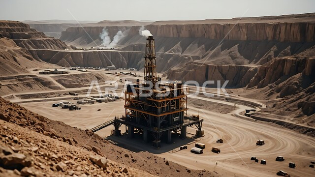 مفهوم هندسة البترول في دول الخليج, النهضة بالاقتصاد الوطني السعودي, الأبراج والهياكل المعدنية في الأراضي الصحراوية, مستودعات وخزانات كبيرة وضخمة, مصافي تكرير النفط والغاز, مصانع ومناجم الوقود في المملكة العربية السعودية, صناعات ومشاريع بتروكيماوية