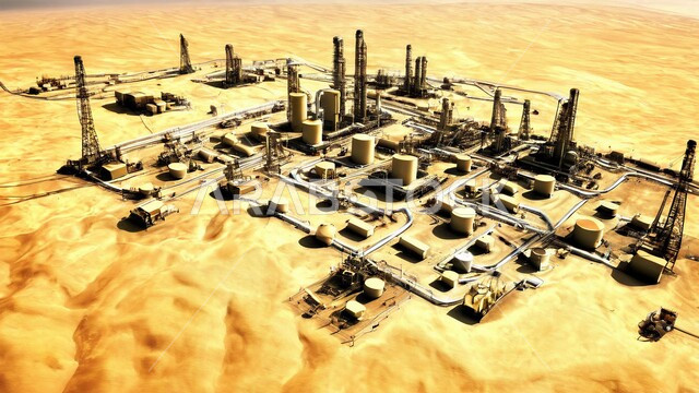 صناعات ومشاريع بتروكيماوية، مفهوم هندسة البترول في دول الخليج, النهضة بالاقتصاد الوطني السعودي، مصانع ومناجم الوقود في المملكة العربية السعودية، مستودعات وخزانات كبيرة وضخمة، الأبراج والهياكل المعدنية في الأراضي الصحراوية، مصافي تكرير النفط والغاز