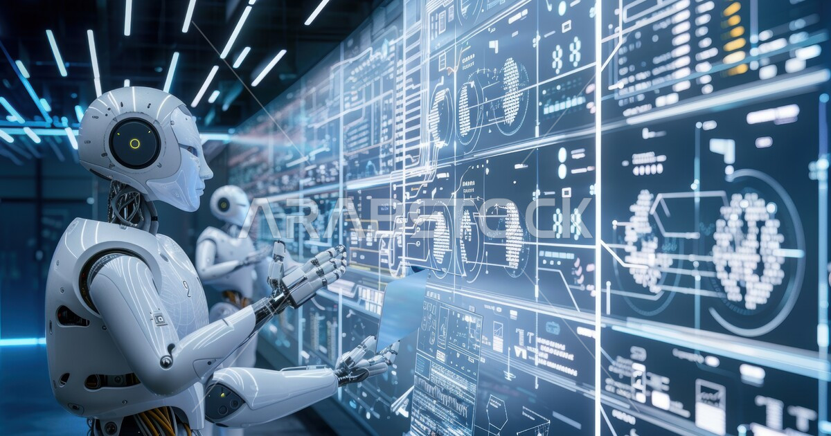 Robots Tchnology Innovating modern robots, a modern Saudi research center in the Kingdom ...
