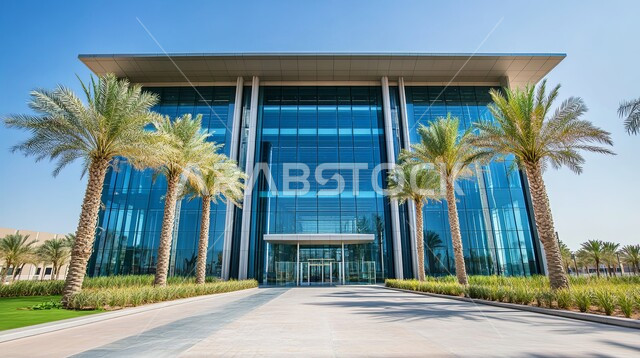 الواجهات الزجاجية الضخمة، ديكورات وتصاميم خارجية عصرية متميزة على الطراز الحديث، الفن الهندسي المعماري المتطور للمباني في المملكة العربية السعودية، الاهتمام بزراعة أشجار النخيل، استقطاب المستثمرين والزوار من شتى انحاء العالم، النمو والتقدم العمراني في العاصمة