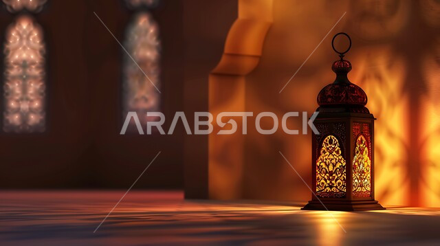 العادات والتقاليد العربية في زينة الأعياد والمناسبات الدينية، النقوش المميزة للفوانيس المعدنية، الاستعداد لاستقبال شهر رمضان المبارك