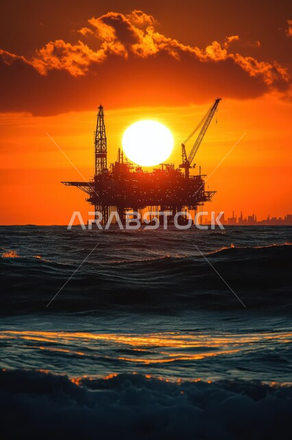 استنباط الثروات الباطنية من البحر, الآلات الضخمة والمعدات الثقيلة المستخدمة في التنقيب عن البترول, العمل في مجال الهندسة البترولية, صناعات ومشاريع بيتروكيماوية في المملكة, مصانع تكرير النفط والغاز في المنطقة الصناعية بالسعودية, النمو والتقدم الاقتصادي السعودي