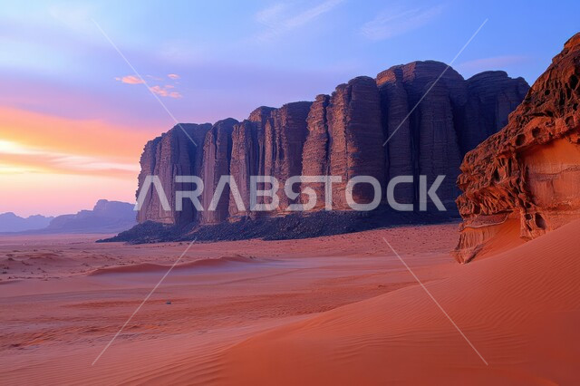 التكوينات الصخرية الطبيعية في صحراء المملكة العربية السعودية، الطبيعة الصحراوية و البيئة الجبلية، تشكلات الصخور في الجبال و القمم و المرتفعات، أماكن طبيعيه سياحية و معالم تاريخية أثرية قديمة، خلفية الطبيعه