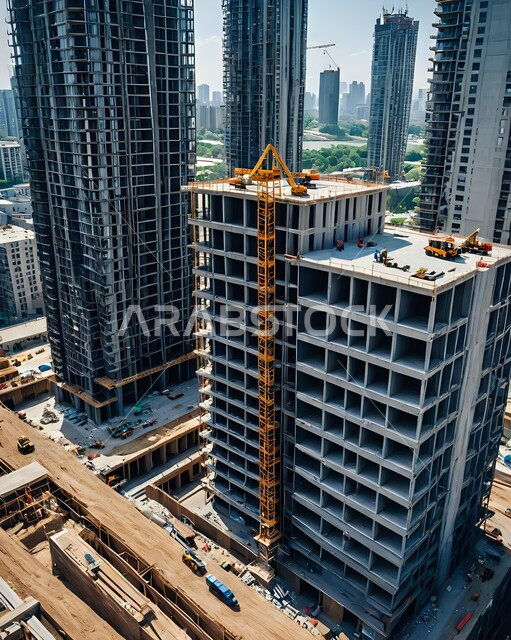 إنشاء الأساسات والهياكل للمشاريع السكنية والمصانع، أعمال البناء والمقاولات والتطوير العقاري، التطور المعماري والحضاري، مفهوم تحسين البنية التحتية