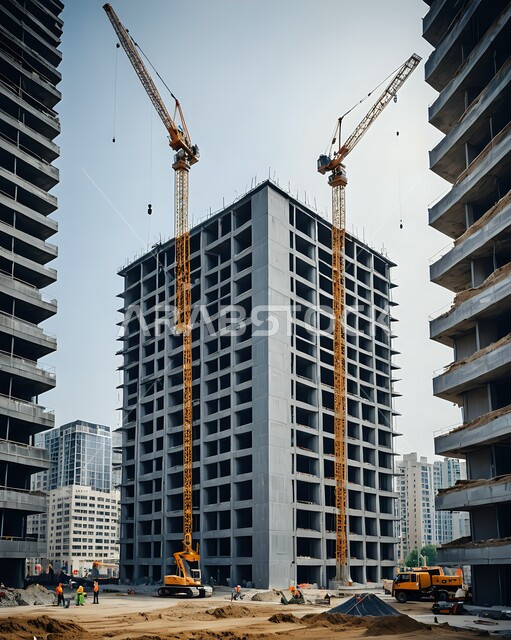 إنشاء الأساسات والهياكل للمشاريع السكنية والمصانع، أعمال البناء والمقاولات والتطوير العقاري، التطور المعماري والحضاري، مفهوم تحسين البنية التحتية