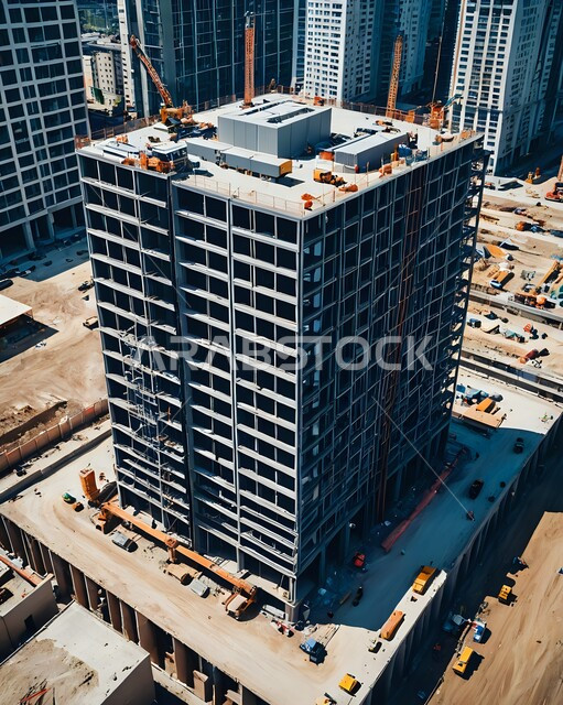 إنشاء الأساسات والهياكل للمشاريع السكنية والمصانع، أعمال البناء والمقاولات والتطوير العقاري، التطور المعماري والحضاري، مفهوم تحسين البنية التحتية