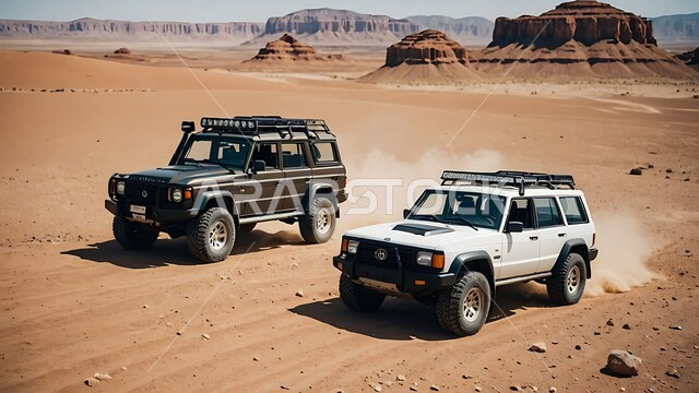 ممارسة الهوايات والأنشطة الترفيهية في مناطق الصحراء السعودية, مغامرة شيقة في البيئة الصحراوية, مغامرات على الكثبان الرملية, قيادة سيارة الدفع الرباعي ( التطعيس ), نشاط صحراوي ممتع