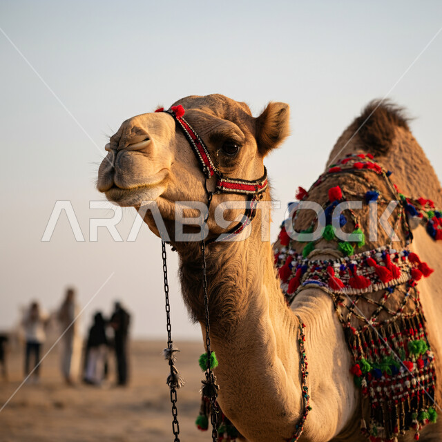 تربية الجمال والإبل في المملكة العربية السعودية، الاهتمام برعاية المواشي والثديات، ناقة عربية أصيلة