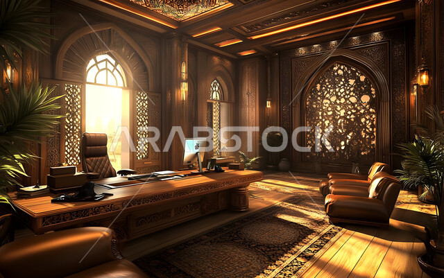 مكتب بديكو راقي على الطراز الحديث, تصاميم حديثة لمكاتب الشركات في المملكة العربية السعودية, الديكورات العصرية الفاخرة, التصميم الداخلي الأنيق, تجهيزات مكتبية مع أثاث مكتبي مريح