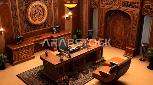 تصاميم حديثة لمكاتب الشركات في المملكة العربية السعودية, الديكورات العصرية الفاخرة, مكتب بديكو راقي على الطراز الحديث, التصميم الداخلي الأنيق, تجهيزات مكتبية مع أثاث مكتبي مريح