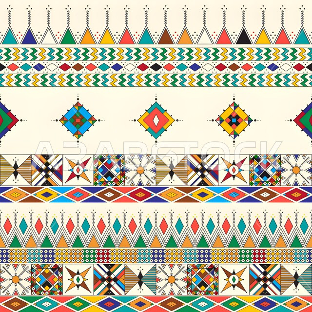 تصميم خليجي للنقوش العربيه الاصيله الملونة في المملكة العربيه السعودية, فنون حرفيه تقليديه تراثيه, التراث السعودي الشعبي لزخرفة السدو