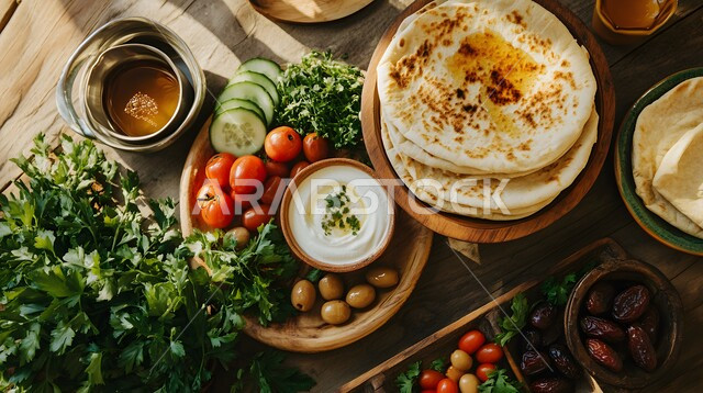 تزيين الطعام بأساليب فنية، خضراوات وأطعمة غنية بالفيتامينات والعناصر الغذائية، فطور مفيد وصحي، المقبلات النباتية الباردة اللذيذة، مأكولات وأطباق شعبية تقليدية متنوعة، وصفات طعام شرقية