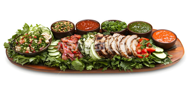 فن الطهي والشواء، طبق من قطع لحم الضأن الشهية مع الخضراوات, وصفات اللحومات المشوية بالنكهات المتميزة، مطاعم للمأكولات الشرقية في المملكة العربية السعودية، وجبات اللحم الصحية والمغذية، وجبة غذائية غنية بالبروتين