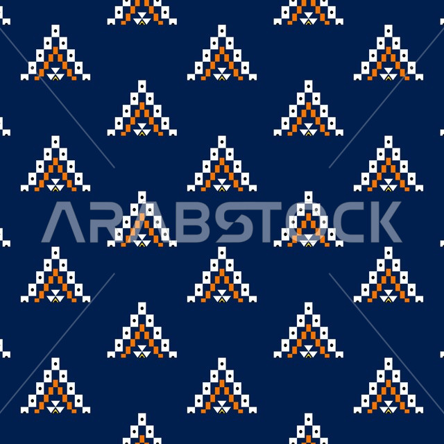 تصاميم شعبية للنقوش العربيه الاصيله الملونة في المملكة العربيه السعودية، التراث السعودي الشعبي لزخرفة السدو بأشكال هندسية، الفن التراثي الحرفي التقليدي