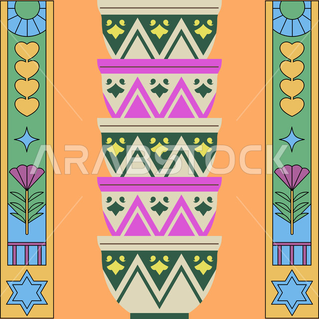التراث السعودي الشعبي لزخرفة السدو بأشكال هندسية، الفن التراثي الحرفي التقليدي, تصاميم شعبية للنقوش العربيه الاصيله الملونة في المملكة العربيه السعودية