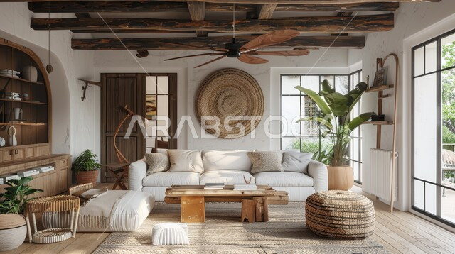 التحف والديكورات الداخليه الأنيقة، أثاث منزلي راقي ومريح باللون الابيض والبرتقالي, غرف معيشه بتصاميم عصرية حديثه, غرفة جلوس فاخرة,  شقق وفلل سكنية في المملكة العربية السعودية، الواجهات والنوافذ الزجاجية