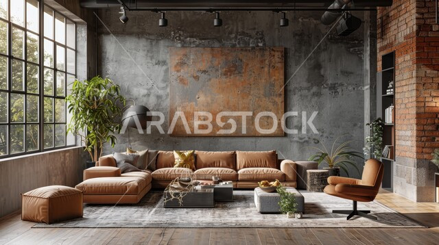 التحف والديكورات الداخليه الأنيقة، أثاث منزلي راقي ومريح باللون البني, غرف معيشه بتصاميم عصرية حديثه, غرفة جلوس فاخرة,  شقق وفلل سكنية في المملكة العربية السعودية، الواجهات والنوافذ الزجاجية