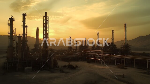 مصفاة تكرير النفط والغاز، المشاريع البتروكيماوية المساهمة في نهضة الاقتصاد الوطني السعودي، صناعات المعادن والكيميائيات، مصانع النفط في المملكة العربية السعودية، جودة معامل ومعدات إنتاج البترول