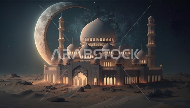  ديكورات وتصاميم على الطراز الاسلامي، القبب والمآذن المتميزة، الفن الهندسي المعماري للمساجد، مسجد عربي فاخر، العبادة والتقرب إلى الله، آداء الفرائض والصلوات