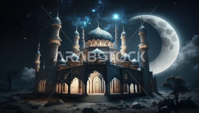  ديكورات وتصاميم على الطراز الاسلامي، القبب والمآذن المتميزة، الفن الهندسي المعماري للمساجد، مسجد عربي فاخر، العبادة والتقرب إلى الله، آداء الفرائض والصلوات